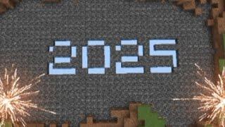 welcome 2025 (Happy New Year) Minecraft