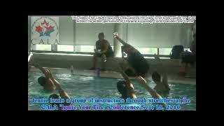 Stretching Charlene Kopansky Canadian Aquafitness Leaders Alliance CALA