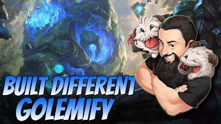 Built Different Golem! So strong! | TFT Into the Arcane | Teamfight Tactics