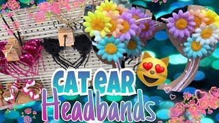 Cute Cat Ear Headbands | So many cute ones at Walmart