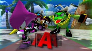 Sonic Heroes (PC) - Team Chaotix - All A Ranks,  All Emeralds, No Damage