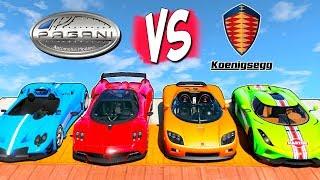 БИТВА БРЕНДОВ В ГТА 5! KOENIGSEGG vs PAGANI! САМАЯ ЧИТЕРСКАЯ ПОДБОРКА! ЧЬЯ МАРКА ОКАЖЕТСЯ ЛУЧШЕ?!