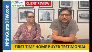 Relocation Client Home Buyer Testimonial - Dallas New Home Specialist Realtor