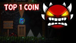 The Top 1 Coin Was EXTREME TORTURE - (depth by Kwezy) - Geometry Dash Demon