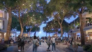 Генеральный план набережной Ларнаки на Кипре. Larnaca waterfront master plan in Cyprus