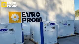 New Carrier Chillers at Evroprom Warehouse!