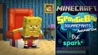 Minecraft X SpongeBob DLC Animation by Spark Universe