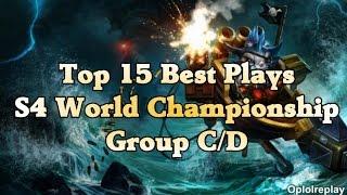 Top 15 Best Plays - League Of Legends S4 World Championship Group C/D