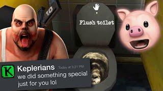 THEY MADE THE TOILETS FLUSH JUST FOR ME!! (oh and i escaped too..) | MR MEAT 2 (Ending)