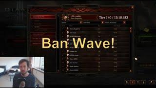 Big Ban Wave in Diablo 3! (Season 20)