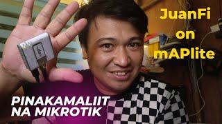 Maliit pero Malupet na Mikrotik mAplite sa JuanFi Piso WiFi System- Pinoy Tech Tips