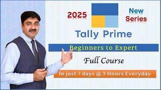 Tally Prime full course in Hindi 2025 | with Inventory and GST for Beginners