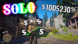 HURRY! *SOLO* EASY MONEY & XP GLITCH IN RED DEAD ONLINE!