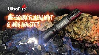 Let's Take a Look at the All-New UltraFire WF-501BX Tactical Flashlight! #flashlight #ultrafire