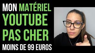 MATÉRIEL POUR COMMENCER YOUTUBE PAS CHER (Micro, caméra, lumière) *MATÉRIEL YOUTUBE À MOINS DE 99€