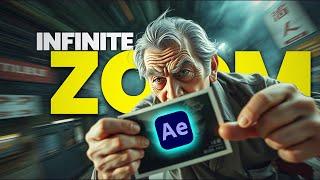 Infinite 3D Zoom Made EASY in After Effects Hindi Tutorial