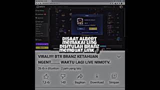 VIRAL!!!!! BTR BRANZ KETAHUAN NGE*** WAKTU LAGI LIVE  NIMOTV.