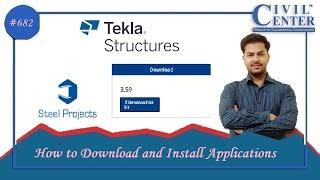 How to Download and Install Applications from Tekla Warehouse || Tekla Structures Tutorial