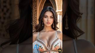 4K AI Art Lookbook Video of Persian AI Girl ｜ Sensual Girl and the Majestic Background of Isfahan