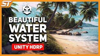 FREE Realistic Water System For Unity (HDRP Water Samples)