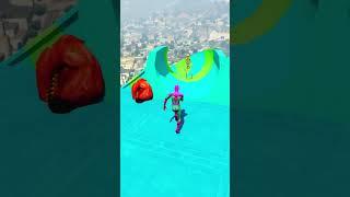 GTA 5 Epic Spiderman Ragdolls | Jumps / Fails #shorts #short #spiderman #viral #spider #follow