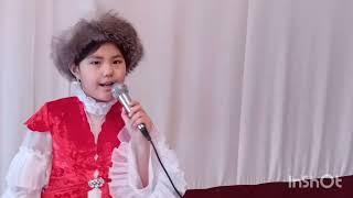 Маякская ОСШ, Нурланова Нурайлым в номинации: Конкурс патриотических песен "Жаса Қазақстан".