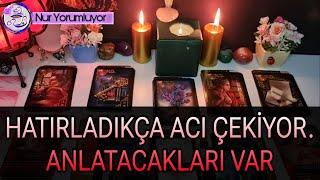 AKLINDAKİ KİŞİ SENİ HATIRLADIKÇA  ACI ÇEKİYOR  ANLATACAKLARI VAR #tarotfalı #keşfet