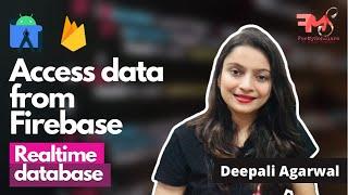 #5 How to Read Data From Firebase Realtime Database | Firebase Tutorial