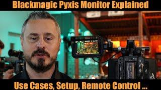 Blackmagic Pyxis Monitor and Use Cases explained