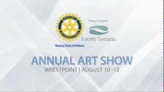 Rotary Club of Hobart Art Show 2012 - TV Advert