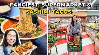 Tasty RAMEN & SASHIMI TACOS, Grocery Haul at 'Fanciest' Harris Farm Supermarket! Sydney Vlogmas 2022