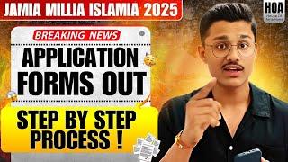 HOW TO FILL JAMIA MILIA ISLAMIA UNIVERSITY APPLICATION FORM 2025 | HOW TO FILL JMI ENTRANCE FORM