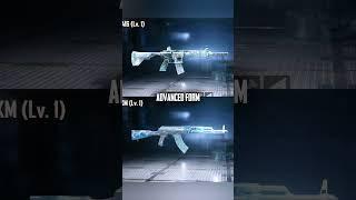 M416 GlacierAKM GlacierComparison#shorts #bgmi #pubgmobile