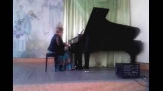 #IStepanovaBorovskaya plays Waltz "Fluff"-I.Stepanova-Borovskaya