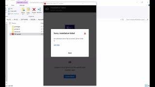 Adobe CC 2018 Installing Error and Solved