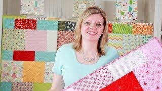 FREE Lemonade Layer Cake Quilt Pattern with Moda Fabrics | Fat Quarter Shop