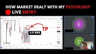 How Forex Market Dealt with my Psycology - Live Trade