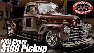 1951 Chevrolet 3100 Pickup For Sale Vanguard Motor Sales #4690