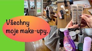 Vlog-nové dveře na balkón, věci z DM, moje make-upy, podkladové báze a fixátory make-upu.