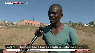 Eastern Cape Floods | Residents trying to recover building material from debris