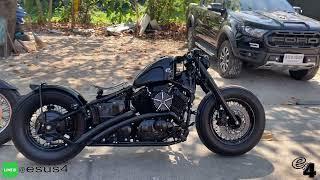 ESUS4 : Yamaha Dragstar400 Bobber แต่งอะไรบ้าง ( มีรถเดิมๆขายในคลิป)