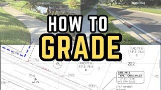 How to Grade Roads and Lots for Construction Plans