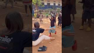 These kids may not have much materially, but they welcome me with infinite richness of heart 