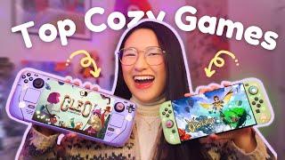  Play These 10 Cozy Games NOW! | BEST Switch & Steam Deck Games of 2022