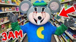 If You See CHUCK E CHEESE Shopping In A Market, RUN AWAY FAST!!