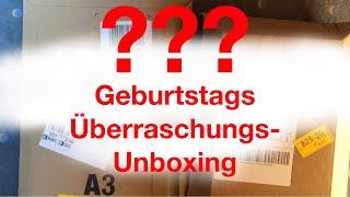 Geburtstags-Überraschungs-Unboxing! - Paket von Tim Apple und TechTurtle - Julian/JRH