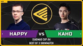 WC3 - [UD] Happy vs Kaho [NE] - Bo3 Showmatch - Xiaomao Cup #4