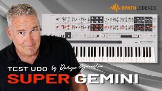 U.D.O. SUPER GEMINI & SUPER 6 live performance