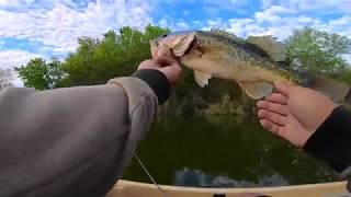 Castaic Lagoon Bass Fishing!