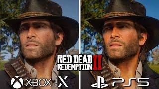 Red Dead Redemption 2 PS5 vs Xbox Series X Graphics Comparison